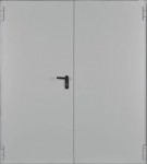  Drzwi techniczne dwuskrzydłowe ✅ 190x200 cm