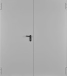 Drzwi przeciwpożarowe EI30 ✅ dwuskrzydłowe 180’ (180 x 200 cm)