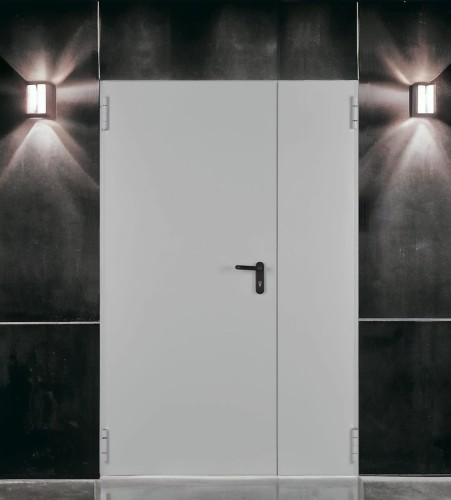 Drzwi przeciwpożarowe 130' zewnętrzne EI60 dwuskrzydłowe