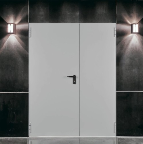 Drzwi przeciwpożarowe 170' zewnętrzne EI60 dwuskrzydłowe