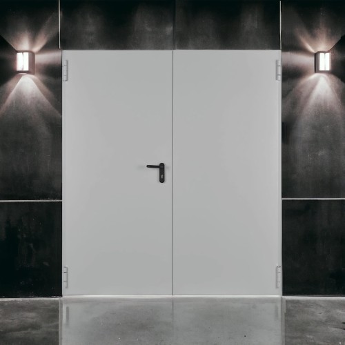 Drzwi przeciwpożarowe 180' zewnętrzne EI60 ✅ dwuskrzydłowe