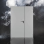 Drzwi przeciwpożarowe dymoszczelne EIS60 '140 dwuskrzydłowe