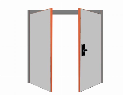 Brama ppoż. EI 60 rozwierna 3,0 m x 3,0 m 